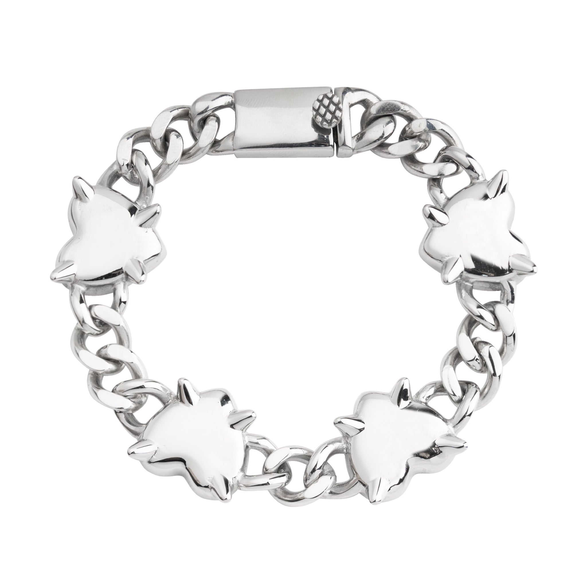 SPIKE HEART BRACELET